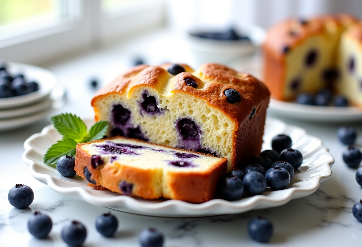 Delicious Blueberry Cream Cheese Bread recipe - step by step cooking guide