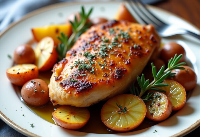 Delicious Sheet Pan Chicken and Potatoes recipe - step by step cooking guide