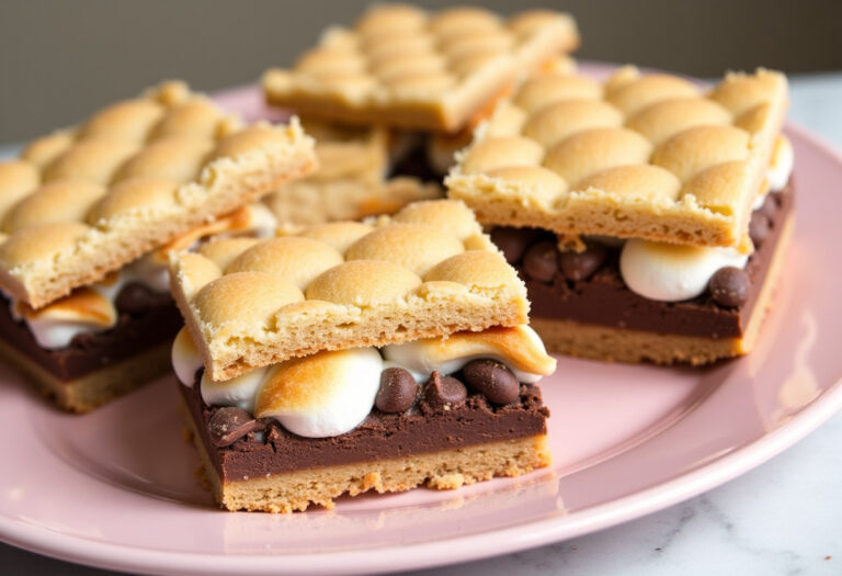Delicious S’mores Cookie Bars recipe - step by step cooking guide