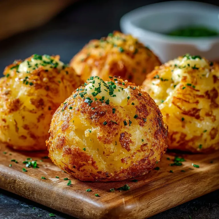 Cheesy Potato Bombs: Perfectly Crispy and Irresistible