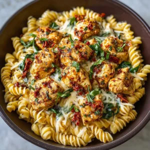 Creamy Tuscan Chicken Pasta with Cheese - Best Recipe