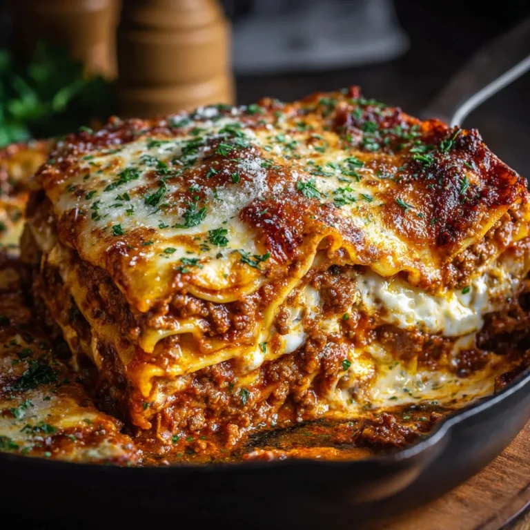 Decadent Million Dollar Lasagna Bake