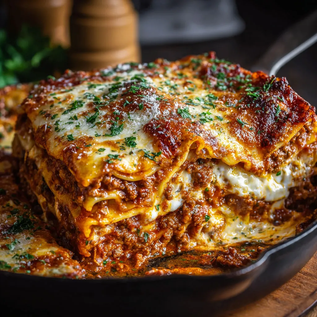Decadent Million Dollar Lasagna Bake