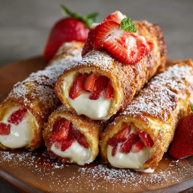 Decadent Strawberry Cheesecake French Toast Recipe