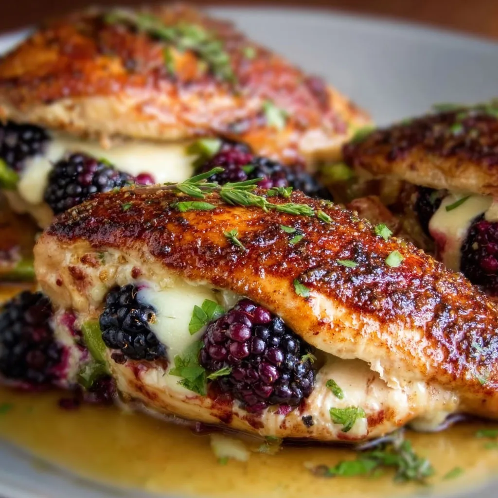 Succulent Blackberry Jalapeno Chicken: A Melty Delight
