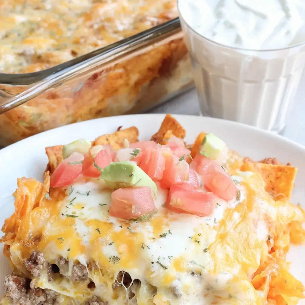Cheesy Dorito Casserole: Easy Recipe for Taco Bell Fans