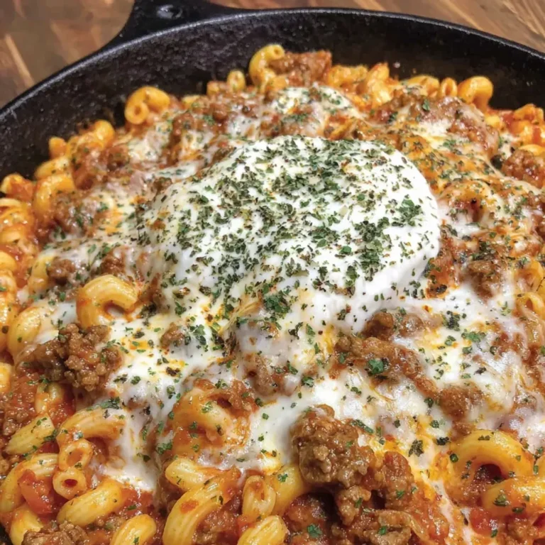 Cheesy Homemade Lasagna Hamburger Helper Recipe