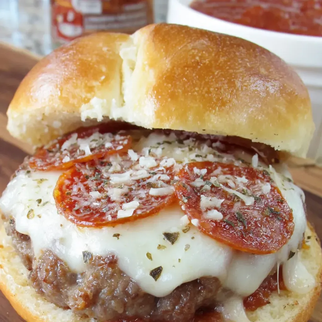 Cheesy Pizza Burger: A Delicious Recipe to Try!