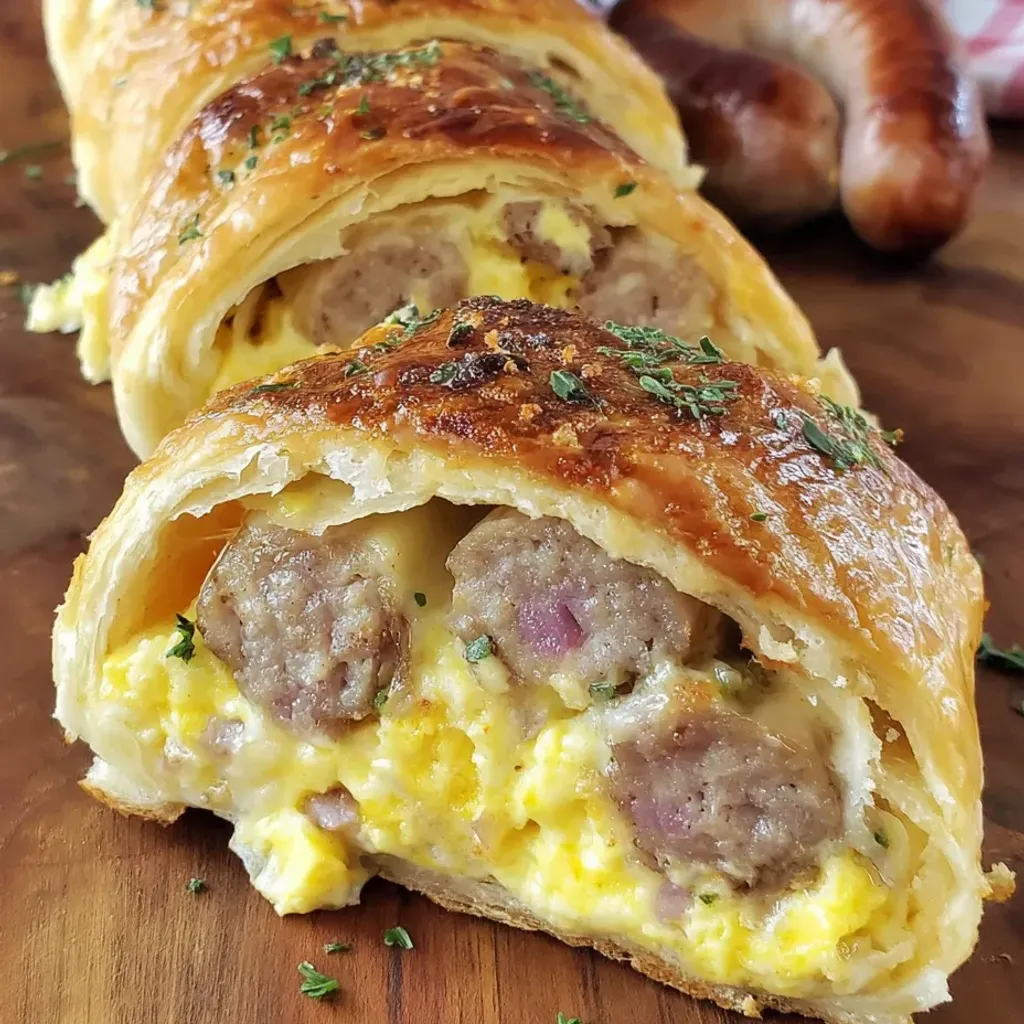 Cheesy Sausage Egg Rollups for a Delicious Breakfast