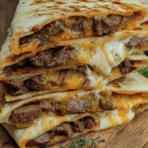 Cheesy Steak Quesadilla Recipe: Better Than Taco Bell!