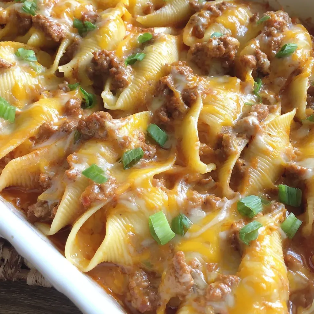 Cheesy Taco Stuffed Pasta Shells: Easy Recipe