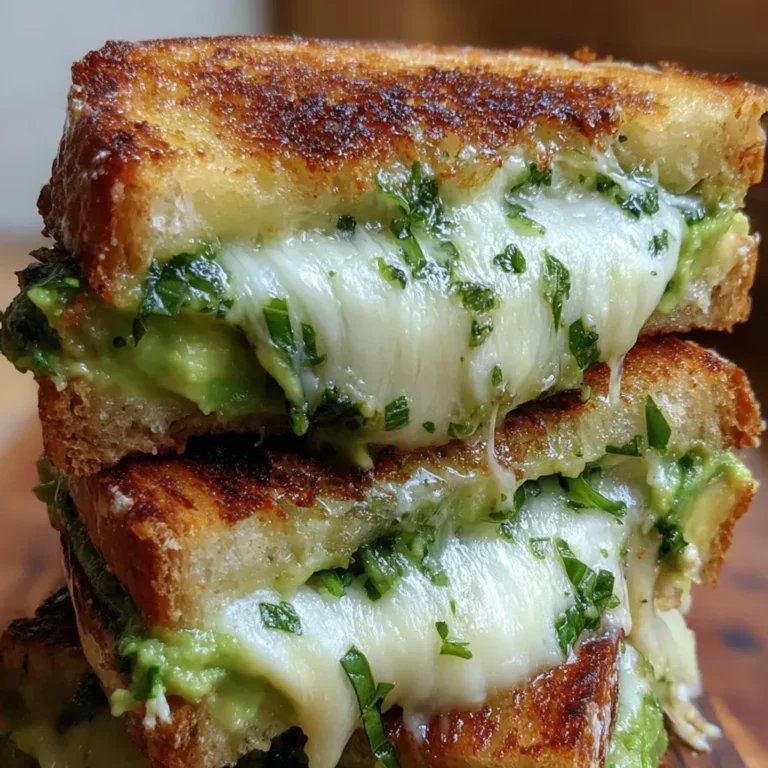 Creamy Avocado Grilled Cheese Recipe