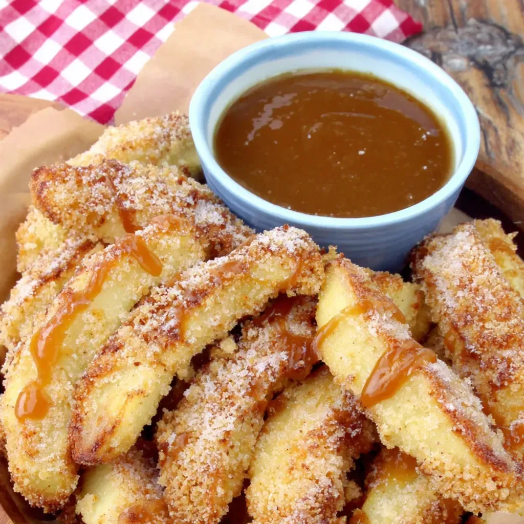 Crispy Air Fryer Apple Fries Recipe