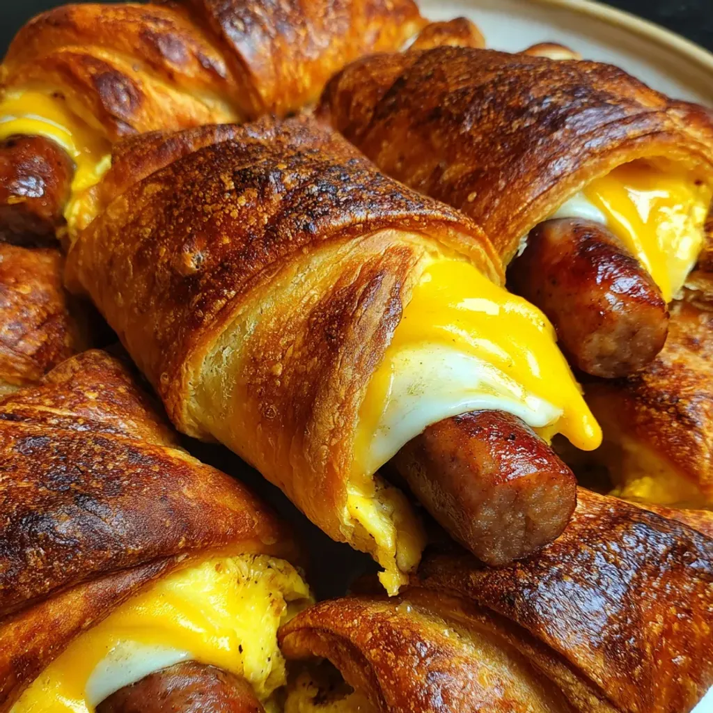 Crispy Air Fryer Breakfast Roll Ups Recipe