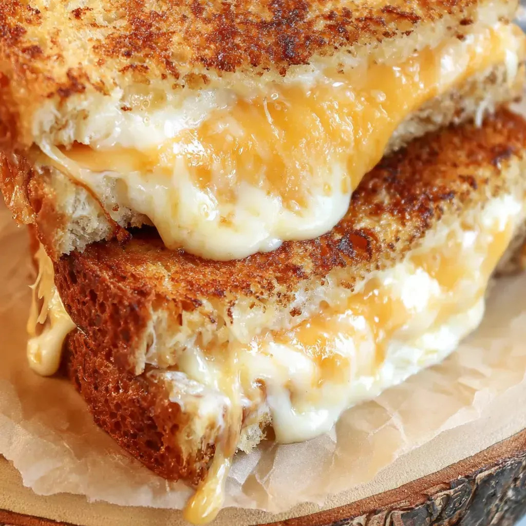 Crispy Air Fryer Grilled Cheese - Quick & Easy