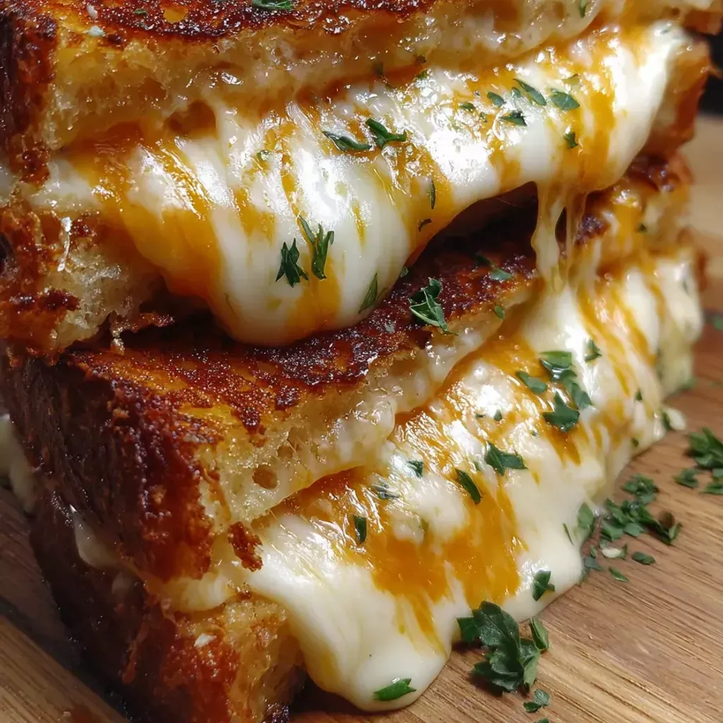 Crispy Air Fryer Grilled Cheese Recipe