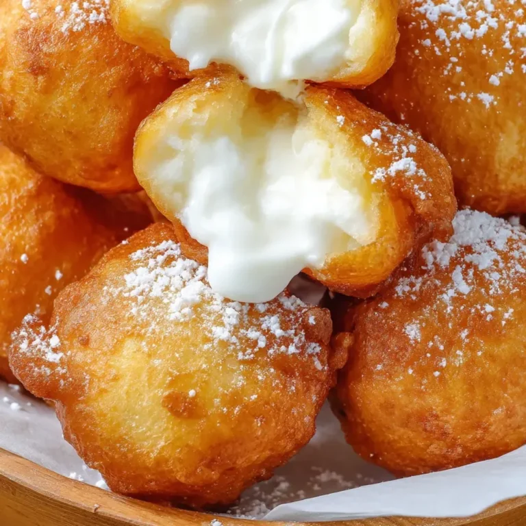 Crispy Golden Marshmallow Fritters