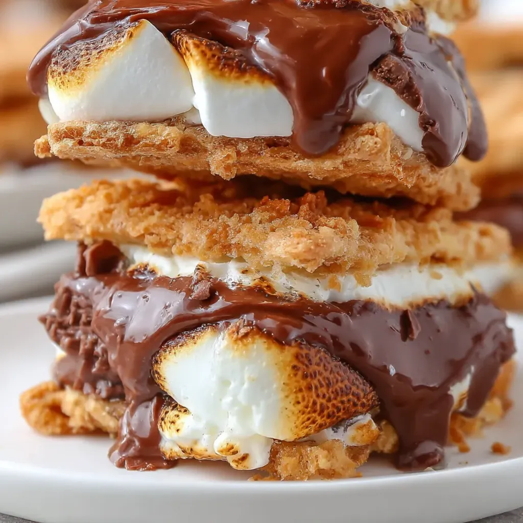 Crispy Golden S'Mores: Irresistible Deep-Fried Recipe