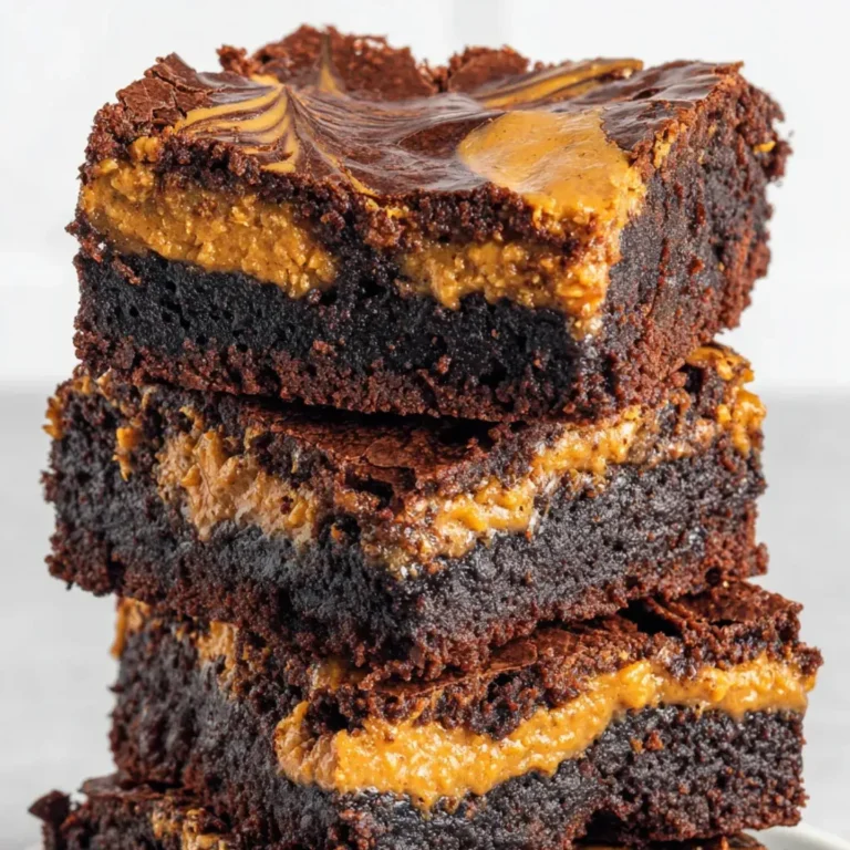 Decadent Pumpkin Swirl Brownies