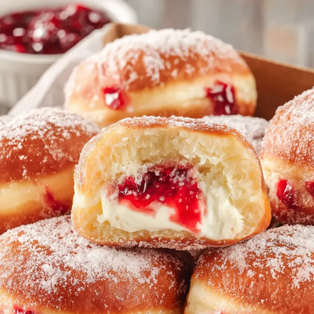 Decadent Raspberry Cheesecake Donuts: Irresistible Recipe