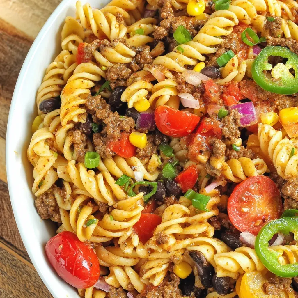 Delicious and Easy Cowboy Pasta Salad Recipe