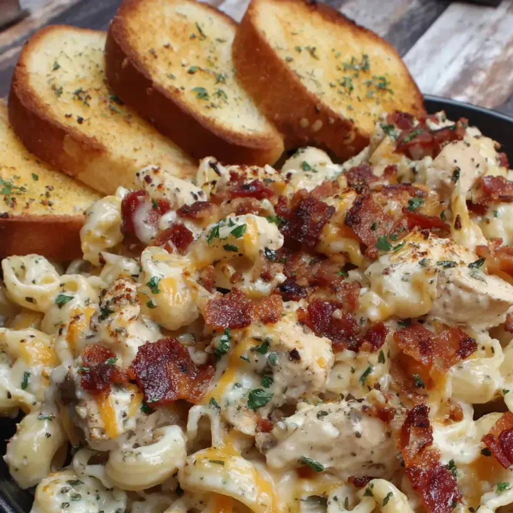 Delicious Chicken Bacon Ranch Casserole Recipe