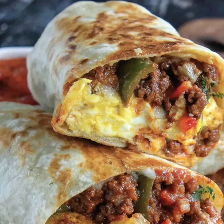 Delicious Chorizo Breakfast Burrito Recipe
