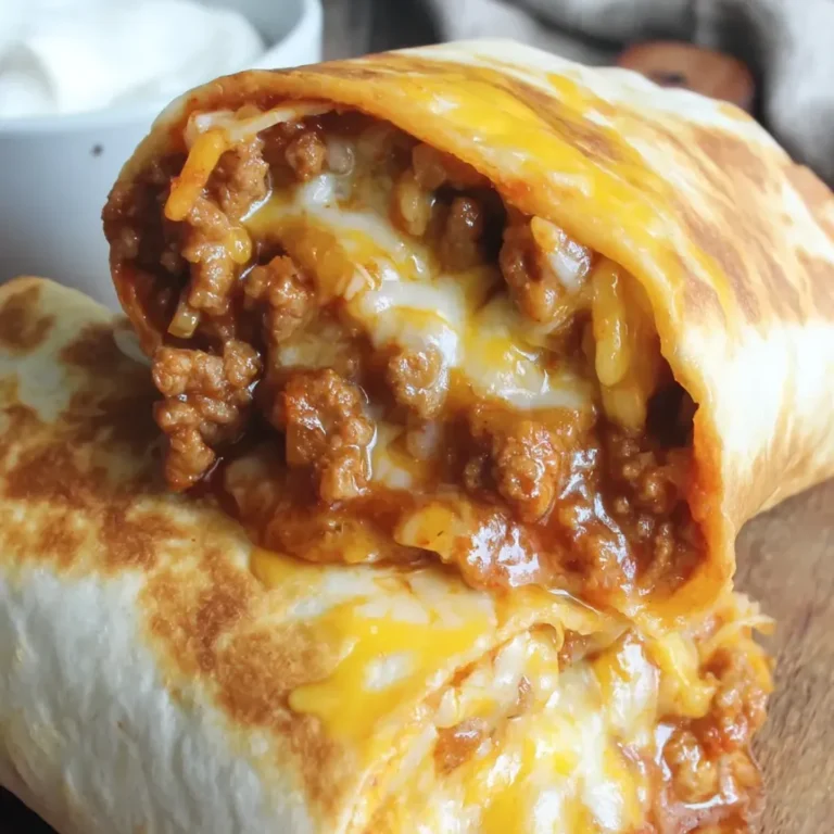 Delicious Copycat Taco Bell Chili Cheese Burrito