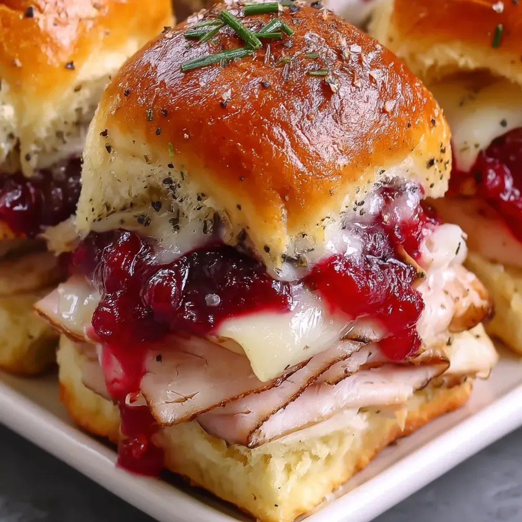 Delicious Cranberry Turkey Sliders: A Perfect Holiday Appetizer