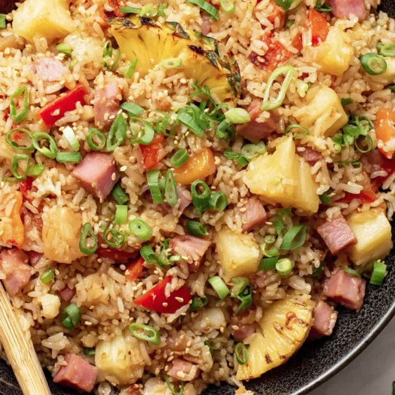 Delicious Hawaiian Pineapple Fried Rice