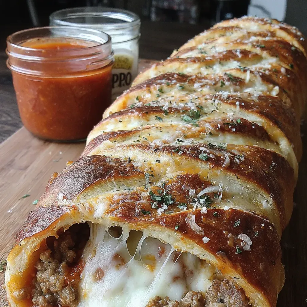 Delicious Meat Lovers Pizza Bread Recipe