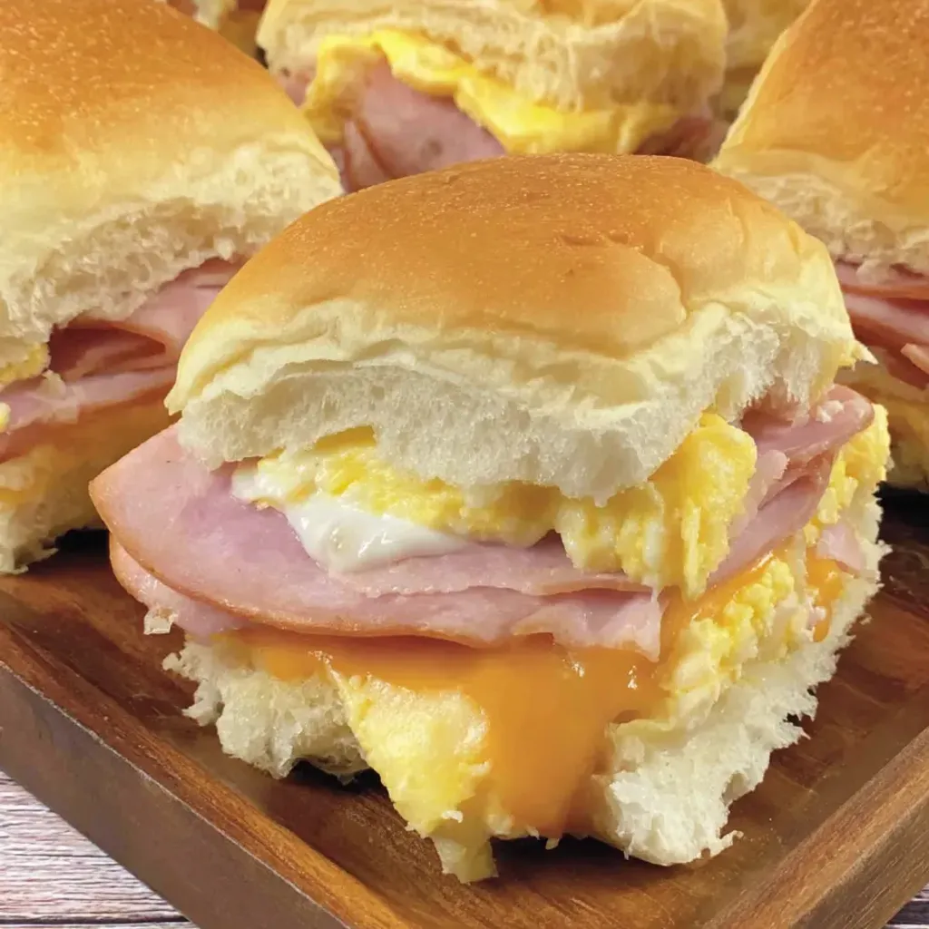 Delicious Peameal Bacon Breakfast Sliders Recipe