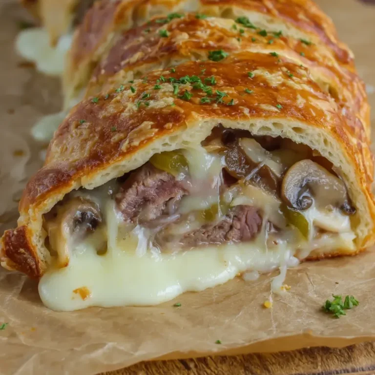 Delicious Philly Cheesesteak Stromboli Recipe