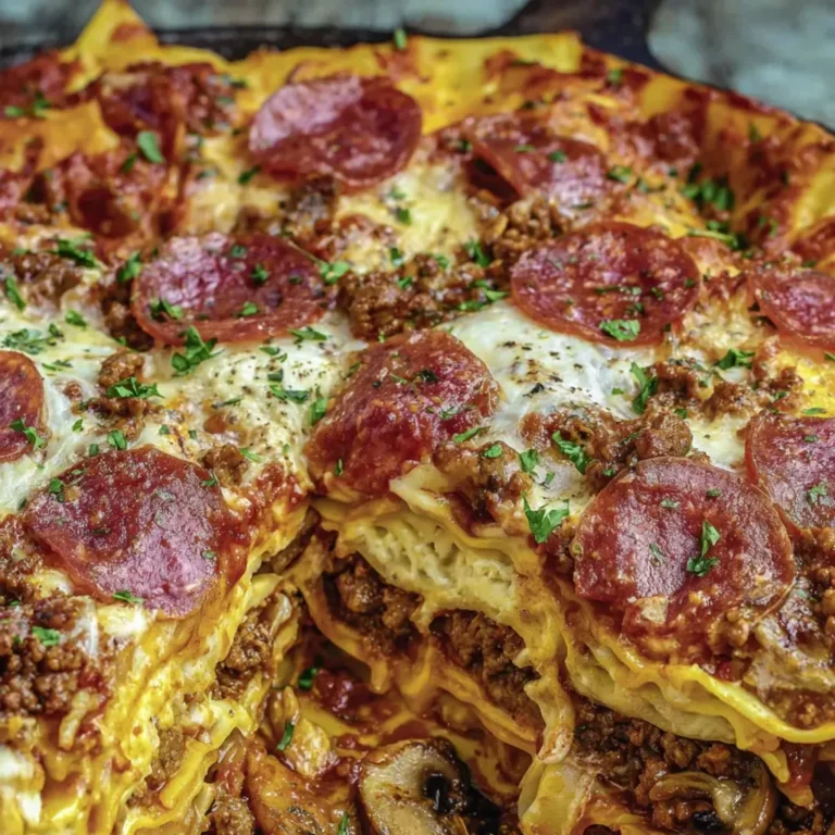 Delicious Pizzagna Recipe: A Perfect Fusion of Pizza and Lasagna