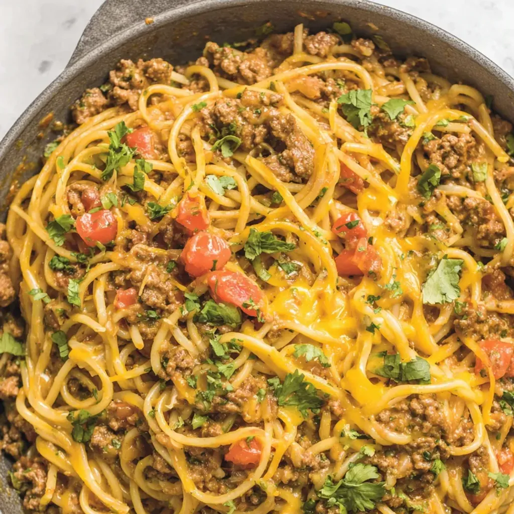 Delicious Taco Spaghetti: A Flavorful Fusion Dish