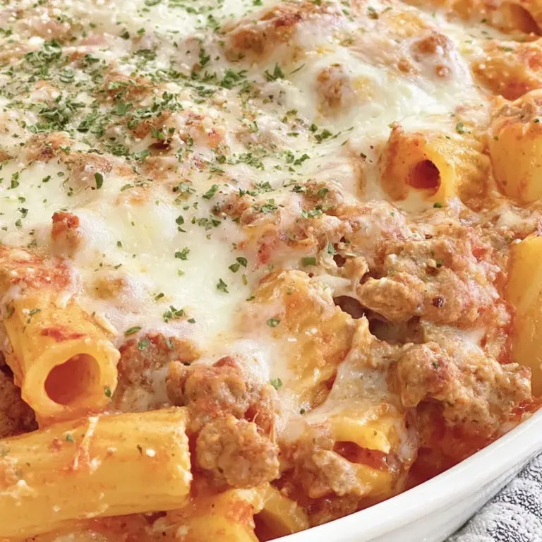 Easy Instant Pot Baked Ziti Recipe