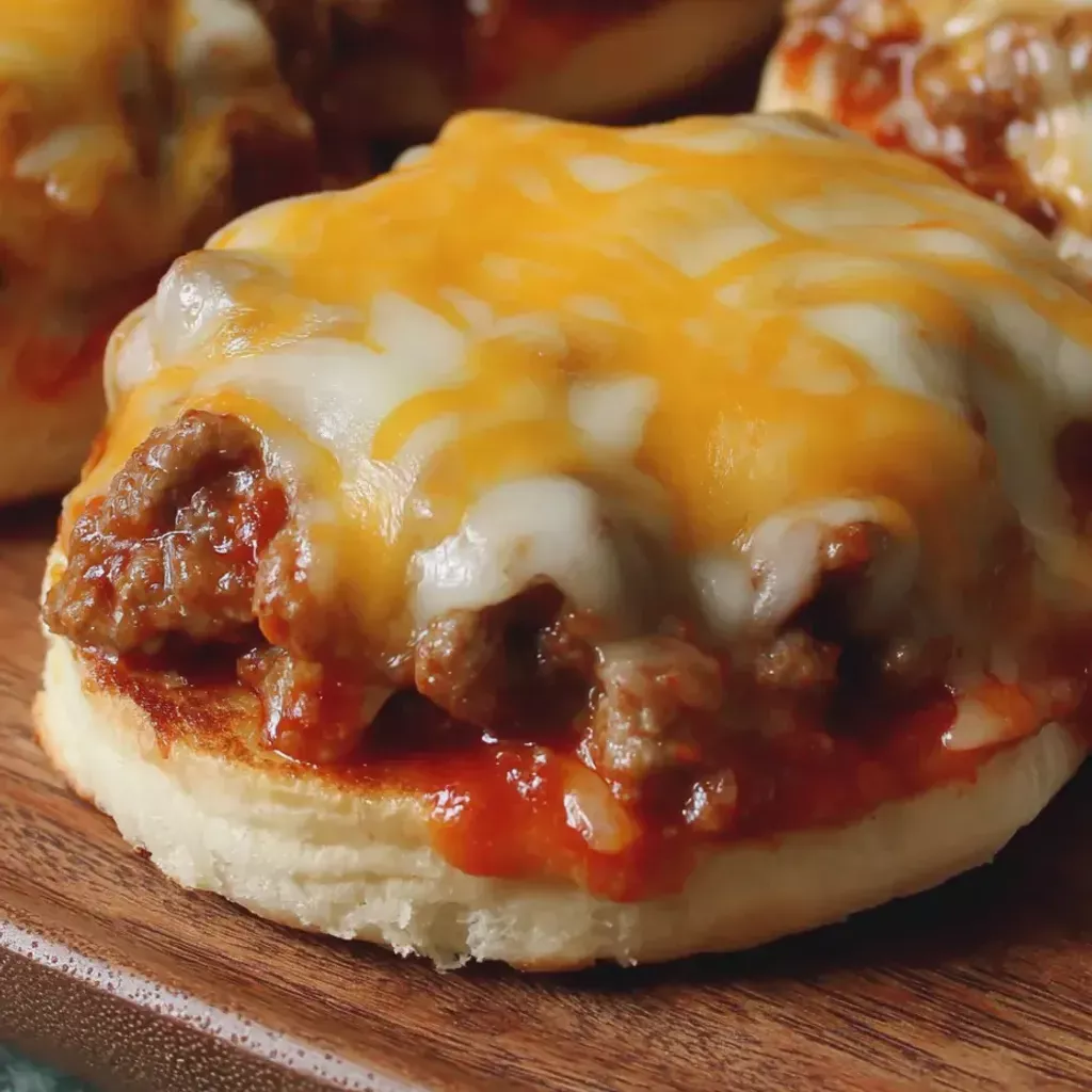 Homemade Pizza Burgers with a Classic Twist