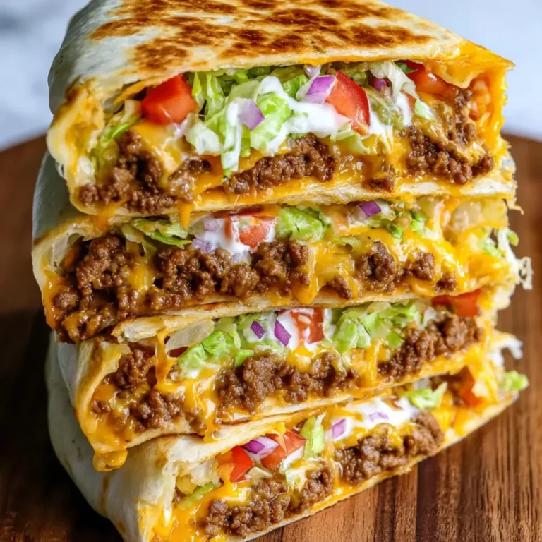 Homemade Taco Bell Crunchwrap Supreme Recipe