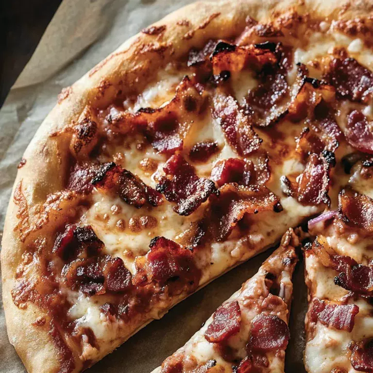 Irresistible BBQ Bacon Pizza