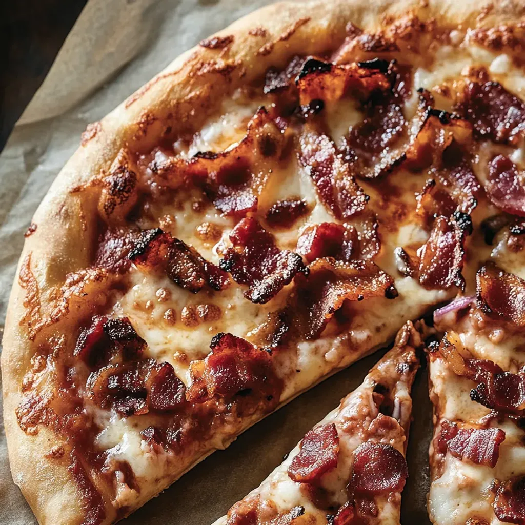 Irresistible BBQ Bacon Pizza