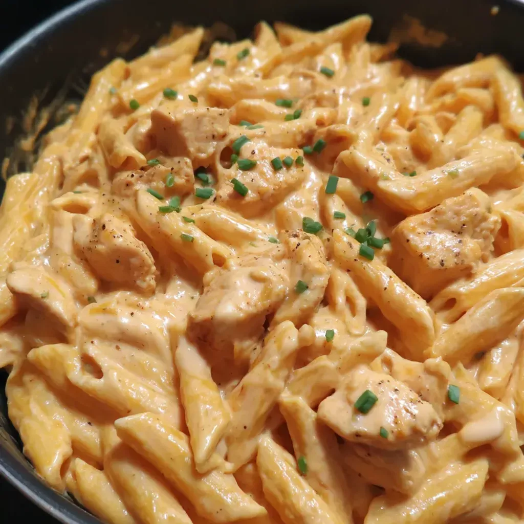 One-Pot Buffalo Ranch Chicken Penne: Quick and Easy Recipe