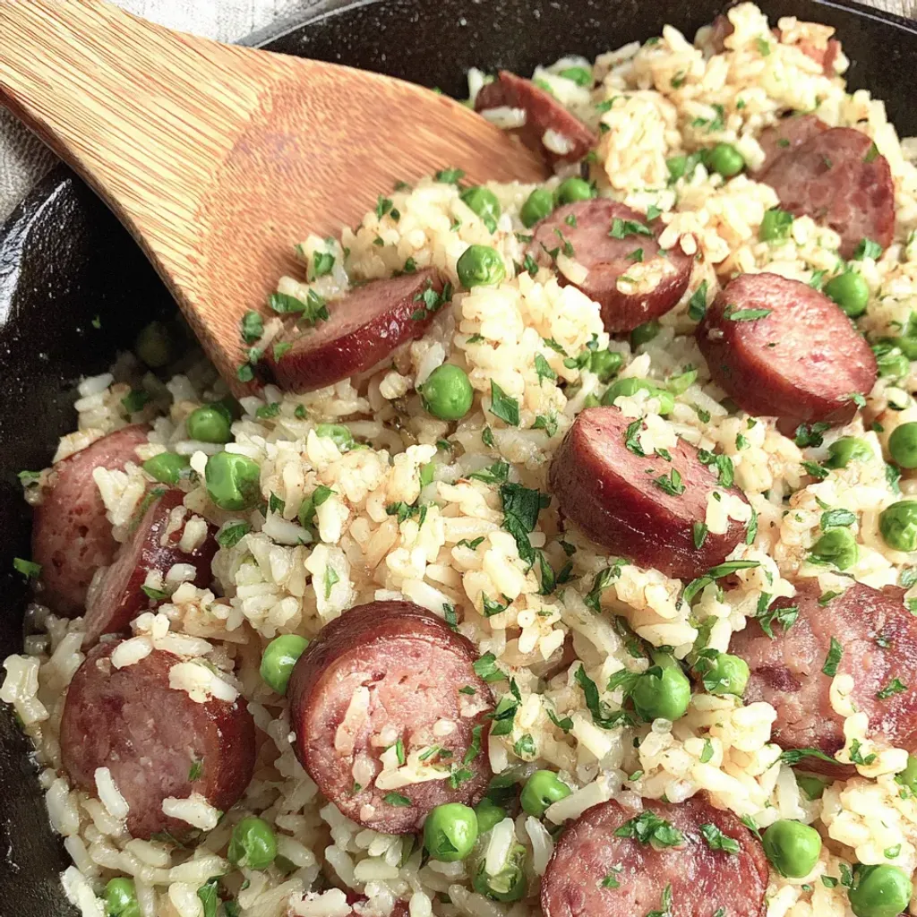 Savory Kielbasa and Rice Skillet Recipe