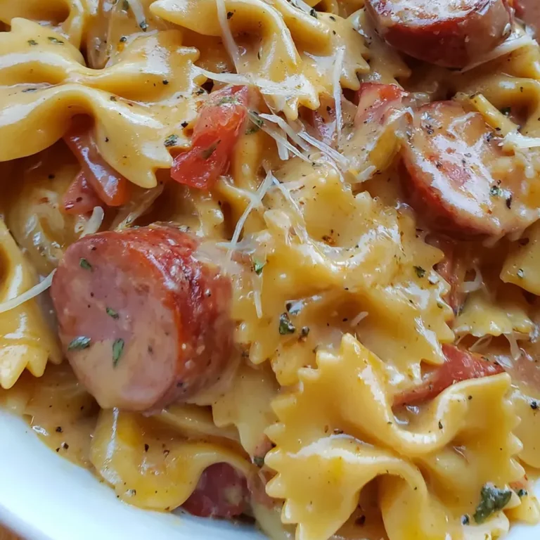 Savory One Pot Smoked Sausage Pasta Recipe