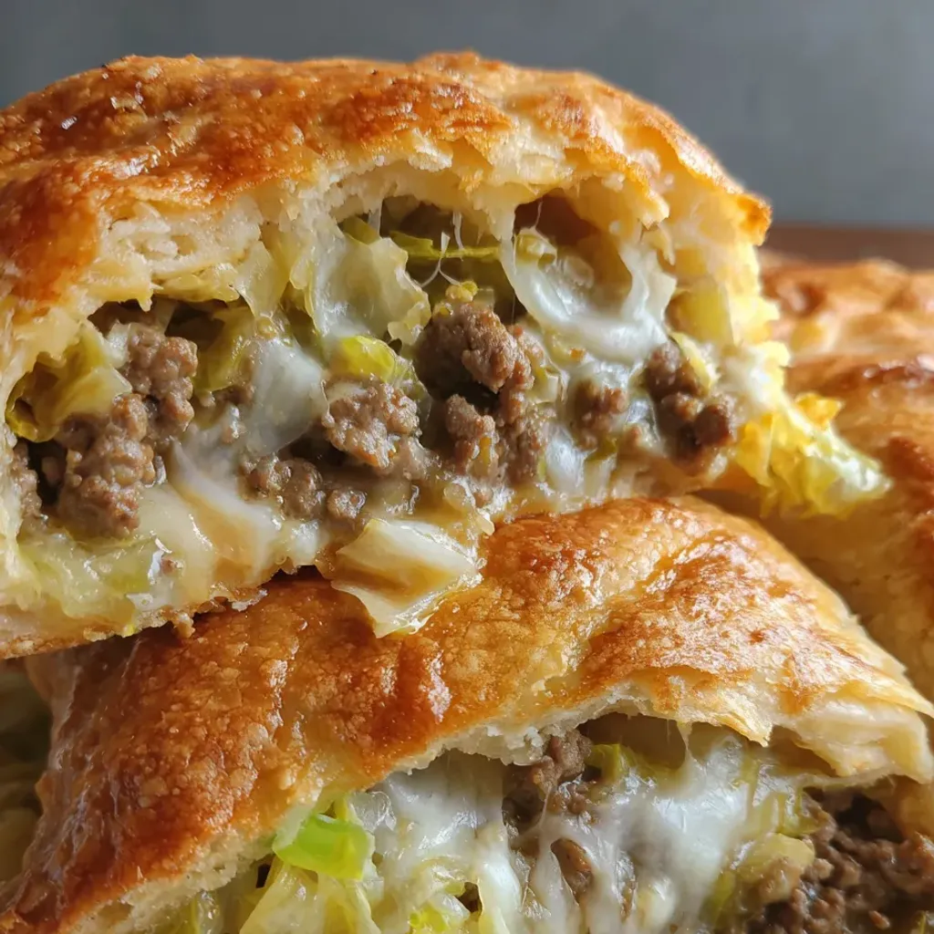 Savory Runza Casserole Recipe with Meat and Cabbage