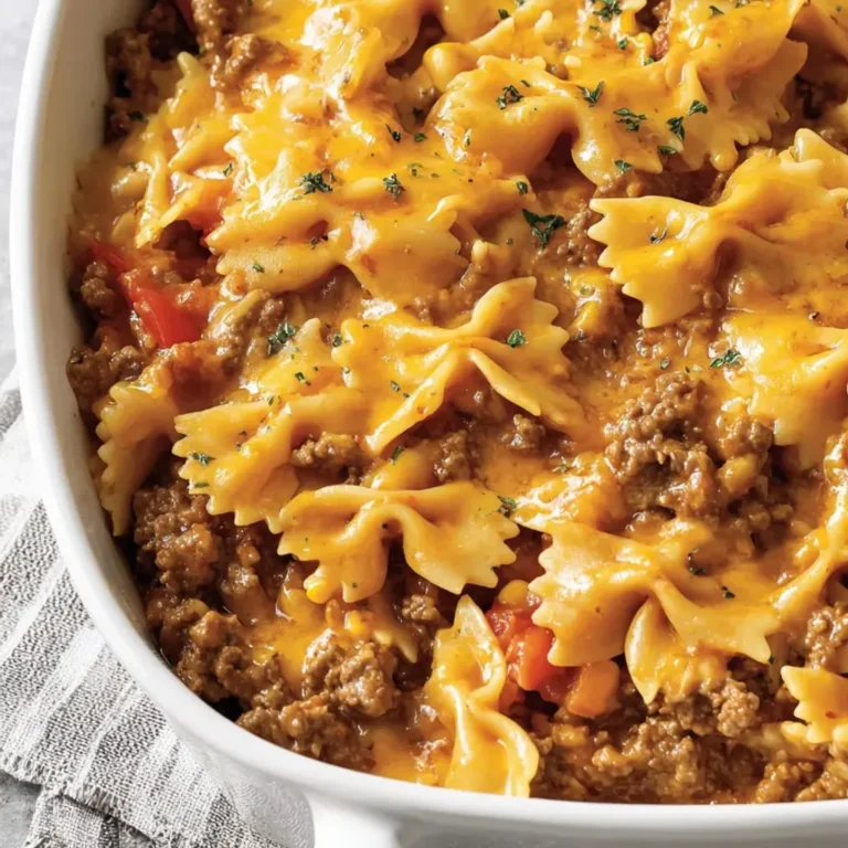 Savory Sloppy Joe Casserole Recipe