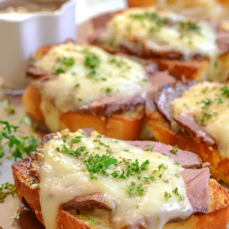 Savory Texas Toast French Dip Sandwiches