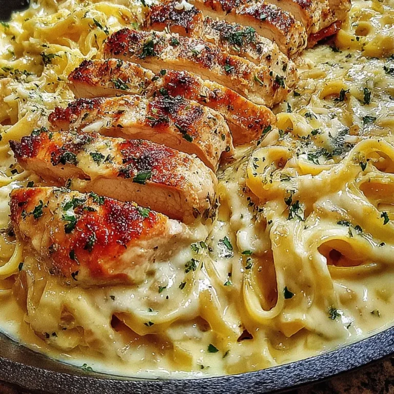 Spicy Cajun Chicken Alfredo with Cheesy Sauce