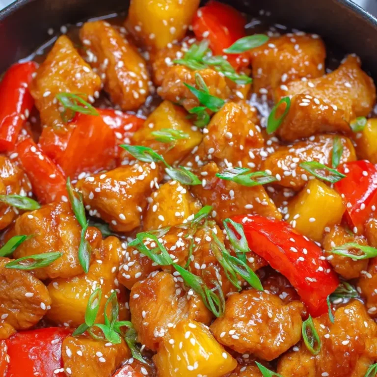 Tropical Hawaiian Chicken Skewers