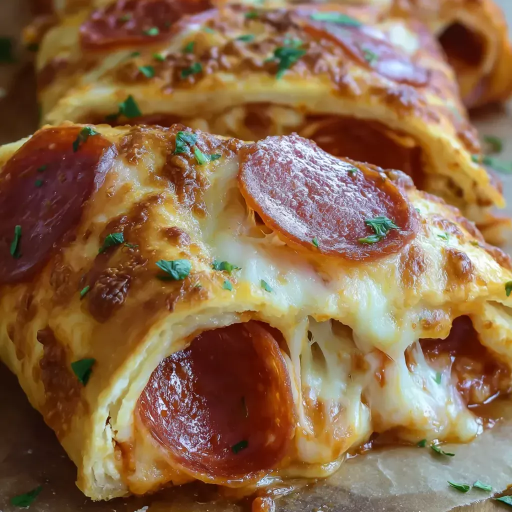 Ultimate Cheesy Pepperoni Stromboli Recipe