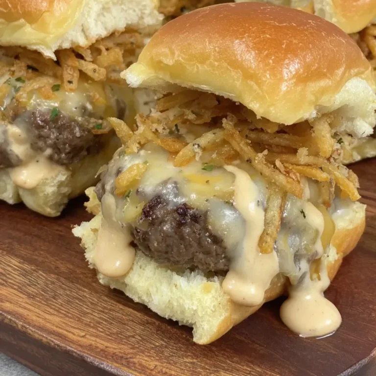 Ultimate Double Cheeseburger Sliders